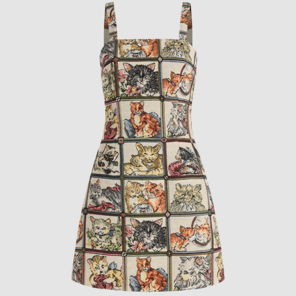NWT Cider Cat Lover Dress